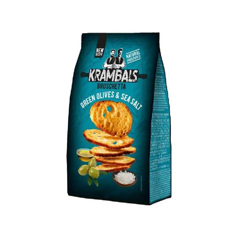 BRUSCHETTA OLIVY & MORSKÁ SOĽ 70g + 20% gratis