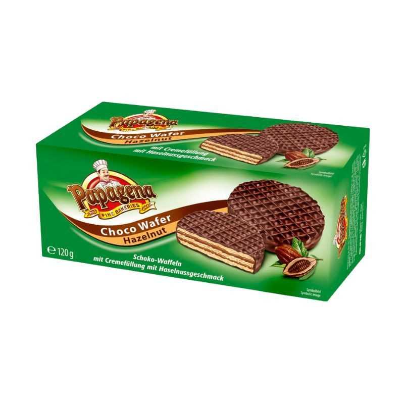 CHOCO WAFER HAZELNUT 120g