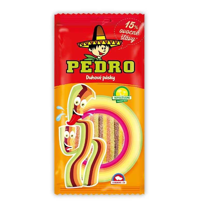 KYSLÉ DÚHOVÉ PÁSKY PEDRO 80g