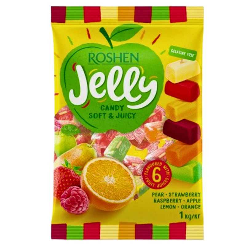 JELLY CANDY SOFT & JUICY 1000g