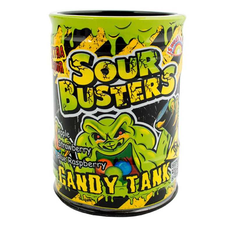 SOUR BUSTERS CANDY TANK 30g