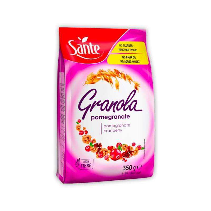 GRANOLA POMEGRANATE 350g